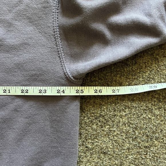 VTG Lee Snowman Winter Ugly Grandma Crewneck Pullover Sweatshirt Purple Size XL - Picture 12 of 12